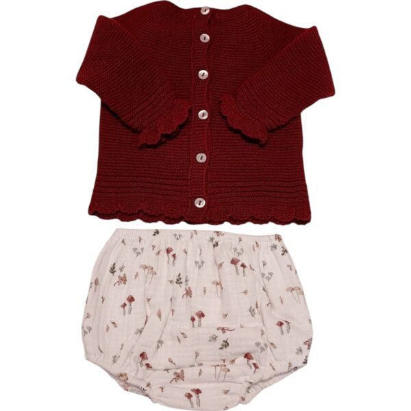 Conjunto cubrepañal setas - Imagen 2