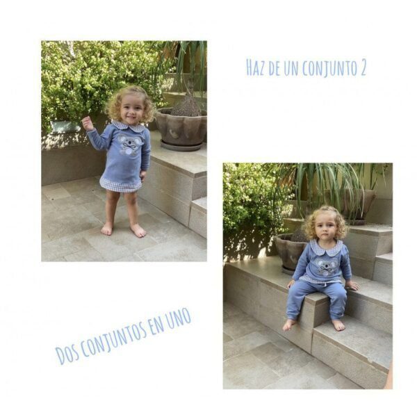 Conjunto de sport bebe niña koala - Imagen 2