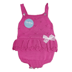 Ranita para bebé de punto con volante. Juliana