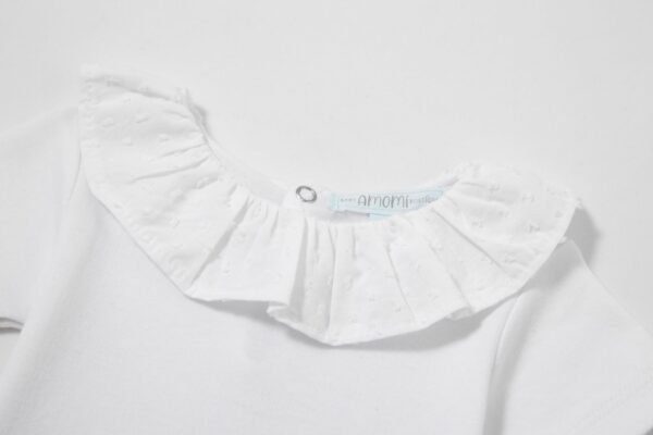 Pack bodies para bebé manga corta con cuello plumeti. 100% algodón. - Imagen 4
