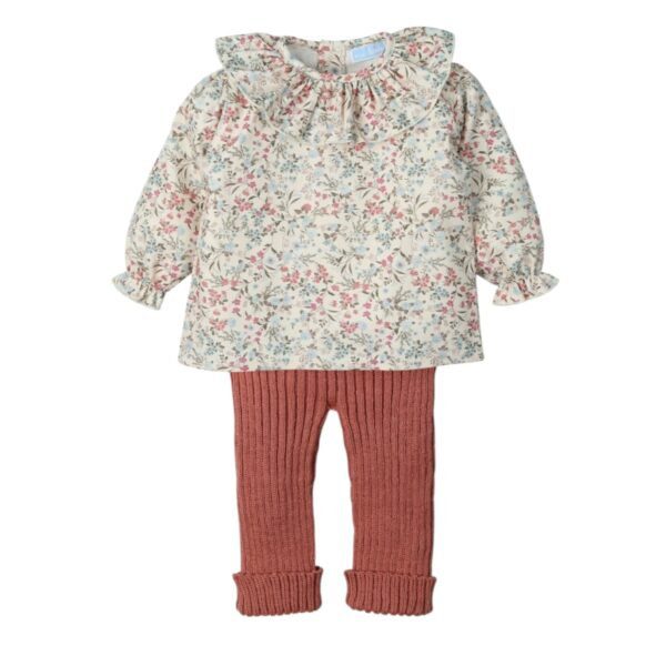 Blusa estampada + leggins canalé NIZA ARCE Mac Ilusión - Imagen 2