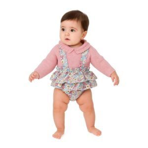 Conjunto jersey + ranita de volantesTONY BAMBINO