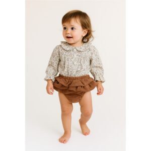 Conjunto braguita volantes + blusa marca Majetes