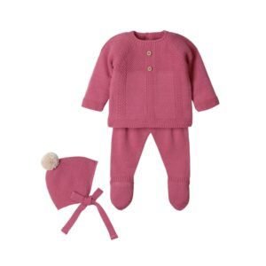Conjunto 3 piezas CHECKS ARANDANO Mac llusion